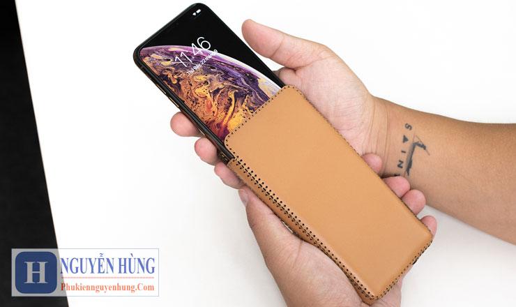 Bao Da Rút iPhone 11 Pro Max - V1 Leather da bò thật 100%